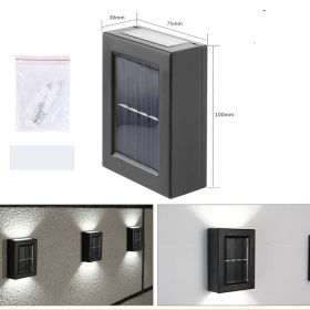 Solar Small Night Outdoor Garden Wall Light Decorative Courtyard