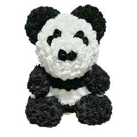 Rose Bear Box Mother's Gift For Mother Valentine's Day Gift - panda