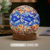 3 Color Changing Night Light RGB Remote Control Dimmable Lamp Portable Table Bedside Lamps USB Rechargeable Night Lamp - Tricolor remote1 - China