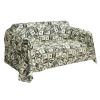 Dollar Pattern Sofa Towel Single Sofa Cover Polyester Cotton Couch Cover Arm Chair Sofa Slipcover - Default