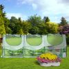 Outoodor mini greenhouse helps to protect plants opening conservatory;  three rooms; XH - Round-transparent