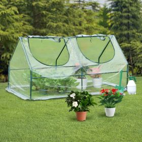 Round Opening conservatory; Outdoor mini greenhouse helps to protect plants; XH - transparent