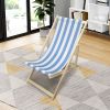 BEACH CHAIR stripe - blue