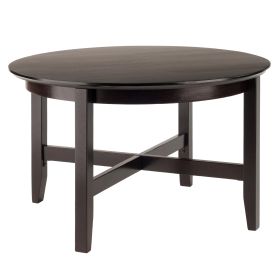 Toby Round Coffee Table, Espresso - 92143