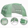 vidaXL Greenhouse 172.2 ftÂ¬â‰¤ 13.1'x13.1'x6.6' - Green