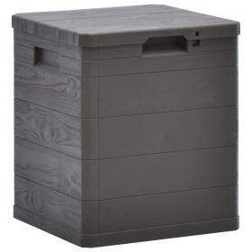 vidaXL Patio Storage Box 23.8 gal Brown - Brown