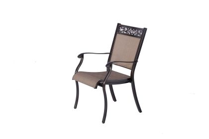 Aluminum Dining Chair 4PCS/SET  - Alum - Without Cushion