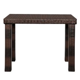 Bar Table Brown Gradient  ONLY table - Brown