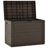 vidaXL Patio Storage Box Brown 30.7"x17.3"x21.7" - Brown