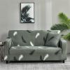 Living Room Geometry Elastic Modern Full Cover Tight Package Four Seasons Anti-slip Sofa Cover - Four-seater Sofa Cover