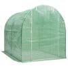 vidaXL Greenhouse 43.1 ftÂ¬â‰¤ 6.6'x6.6'x6.6' - Green