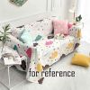 Colorful Clouds Sofa Towel White Single Sofa Cover Polyester Cotton Couch Cover Armchair Sofa Slipcover - Default