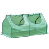 Round Opening conservatory; Outdoor mini greenhouse helps to protect plants; XH - green