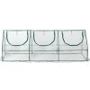 Outoodor mini greenhouse helps to protect plants opening conservatory;  three rooms; XH - Round-transparent