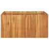 vidaXL Garden Raised Bed 39.4"x39.4"x19.7" Solid Acacia Wood - Brown