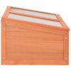 vidaXL Greenhouse Wood 39.4"x19.7"x13.4" - Brown