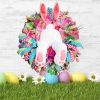 2023 Easter Rabbit Wreath Colorful Easter Rabbit Garlands Door Oranments Happy Easter Party Decor Bunny Wall Front Door Hanging - Only rabbit - CN