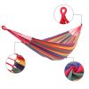 Free shipping Outdoor Hammock Multiples Load Capacity Up to 330 Lbs Portable with Carrying Bag for Patio Yard Garden - picture