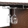 Modern Stylish And Beautiful Bar Table Brown Gradient - Brown Gradient