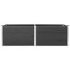 vidaXL Garden Raised Bed 78.7"x19.7"x35.8" WPC Gray - Grey