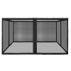 Gazebo Replacement Mosquito Netting 10*12Inch/Black - LA01