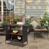 Modern Stylish And Beautiful Bar Table Brown Gradient - Brown Gradient