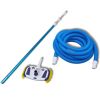 Pool Cleaning Tool Vacuum with Telescopic Pole and Hose - Blue