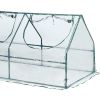 Outoodor mini greenhouse helps to protect plants opening conservatory;  three rooms; XH - Round-transparent