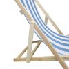 BEACH CHAIR stripe - blue