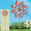 1pc Wind Spinner With Garden Stake; Kinetic Wind Spinners Outdoor Garden Stake For Yard And Garden - Windmill Stake Cyna