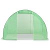 vidaXL Greenhouse 48.4 ftÂ¬â‰¤ 118.1"x59.1"x78.7" - Green