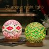 3 Color Changing Night Light RGB Remote Control Dimmable Lamp Portable Table Bedside Lamps USB Rechargeable Night Lamp - Tricolor remote4 - China