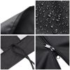 Gazebo Replacement Mosquito Netting 10*10Inch/Black - As Picture