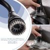 APPASO 3 Hole Kitchen Faucet with Pull Down Sprayer Oil Rubbed Bronze, 2-Hole Pull Out Kitchen Sink Faucet with Side Single Handle and Soap Dispenser