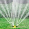 Garden Lawn Sprinkler Automatic 360 Rotating Adjustable Large Area Nursery Irrigation - Rotary Sprinkler + Tandem Pacifier