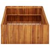 vidaXL Garden Raised Bed 39.4"x39.4"x19.7" Solid Acacia Wood - Brown