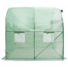 vidaXL Greenhouse 43.1 ftÂ¬â‰¤ 6.6'x6.6'x6.6' - Green