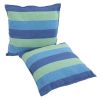 Free shipping Hammock Chair Distinctive Cotton Canvas Hanging Rope Chair with Pillows Blue YJ - Blue