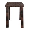 Bar Table Brown Gradient  ONLY table - Brown