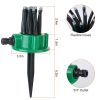 360Â¬âˆž Flexible Lawn Sprinkler Automatic 12 Tubes Garden Water Irrigation Sprayers Garden Sprinkler - Green