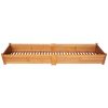 vidaXL Garden Raised Bed Acacia Wood 78.7"x19.7"x9.8" - Brown