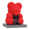 Rose Bear Box Mother's Gift For Mother Valentine's Day Gift - red