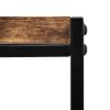 Coffee Table with Storage Shelf - bown+black