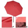 9FT AL Umbrella Patio Umbrella features UV50+ protection to block 98% UV ray   - LA01